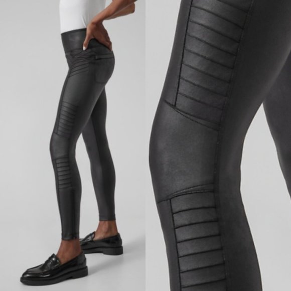 Athleta Pants & Jumpsuits Athleta Delancey Gleam Moto Tight